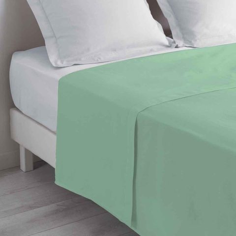 Douceur d'Intérieur Drap plat en coton biolina 180x290cm