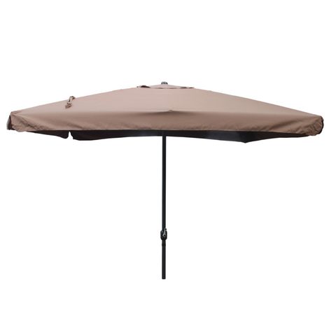 Concept Usine Parasol marron carré 295 x 295 m PALERME