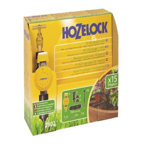 Hozelock Kit de micro-irrigation pour 15 pots