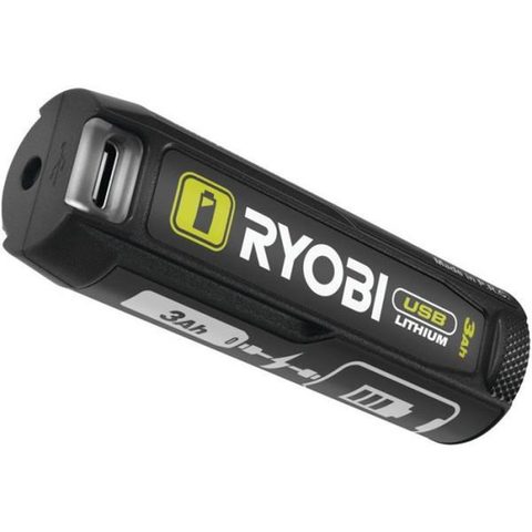 Ryobi Batterie 4V 3Ah USB-C Lithium Powerbank - RB4L30