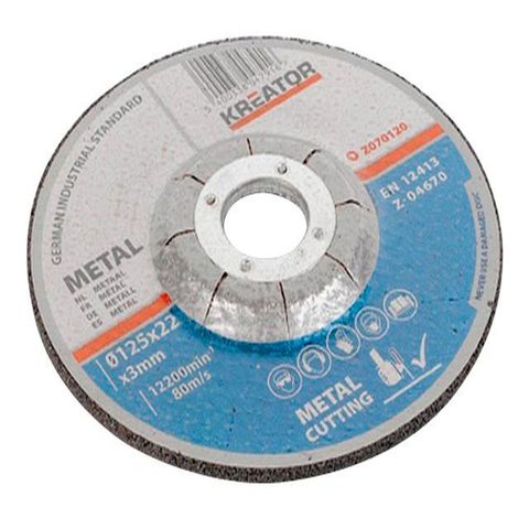 Kreator Disques à tronçonner - métaux - Ø 230 x 3 mm - 6 pièces
