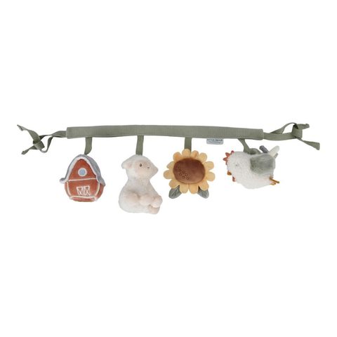 Little Dutch Jouet À Suspendre Little Farm 35x8x14 Cm Beige Polyester