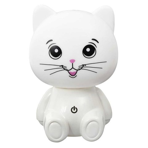 Home Deco Kids Veilleuse Enfant à LED Chat 17cm