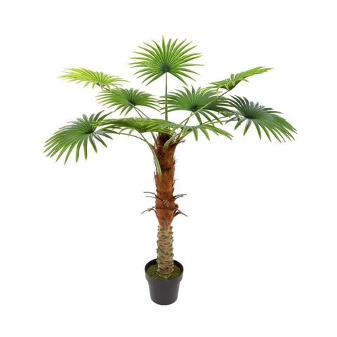 Atmosphera Plante Artificielle en Pot Palmier 120cm
