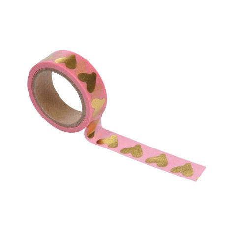 Homea Ruban Masking Tape Cœurs 5M