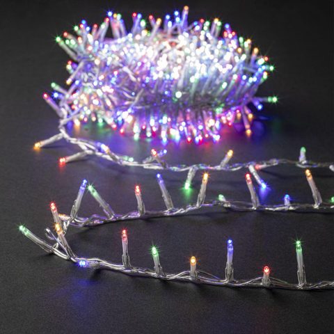Feeric Light & Christmas Guirlande Boa d'extérieur 18,75 mètres - 750 LED - multi couleur