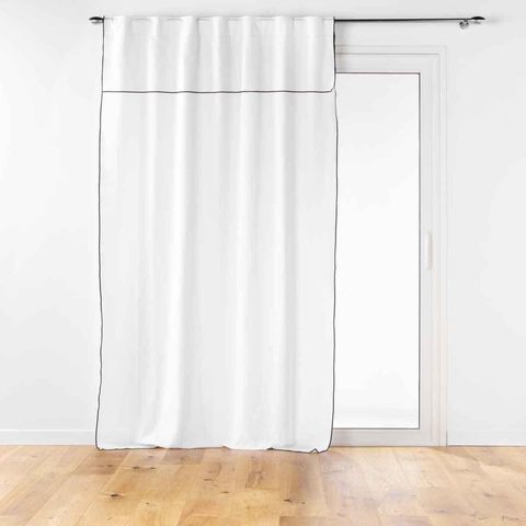 Douceur d'Intérieur Rideau à passants mistraline 140x240cm