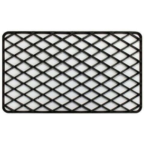 Douceur d'Intérieur Tapis d'entrée en pvc grille 34x58cm