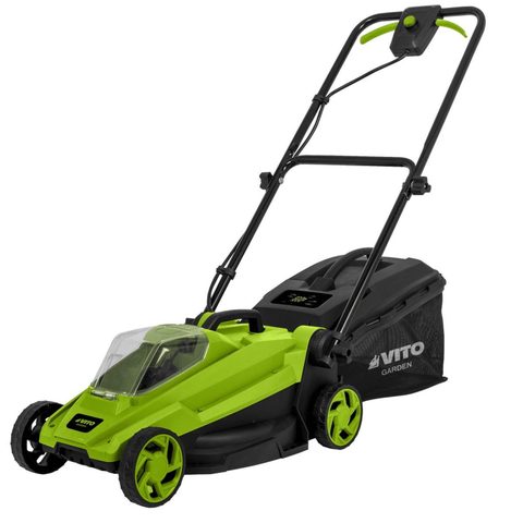 Vito Tondeuse à gazon sans fil 20V Largeur 32cm Bac 30L Vendu Sans Batterie ni chargeur
