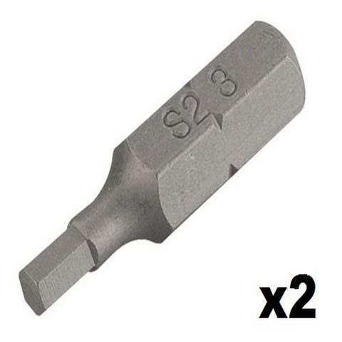 Kreator Embout de vissage hexagonal n°4 (25mm) - 2 pièces