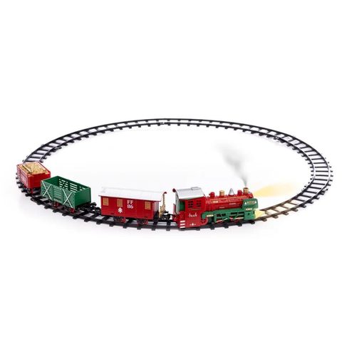 Feeric Light & Christmas Accessoire Village de Noël Train Vapeur 63cm