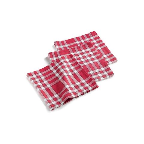 Douceur d'Intérieur Lot de 3 serviettes de table traditio 45x45cm