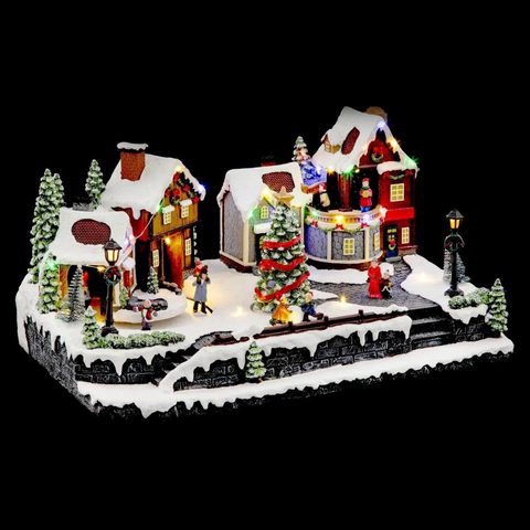 Feeric Light & Christmas Village de Noël Lumineux Rue Piétonne 45cm