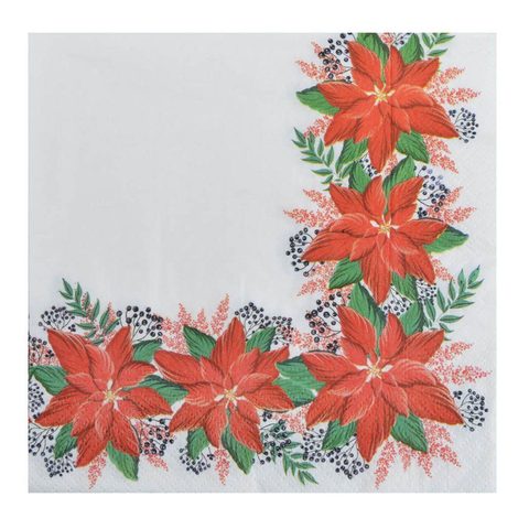 Homea Lot de 20 Serviettes en Papier Tracy 33x33cm