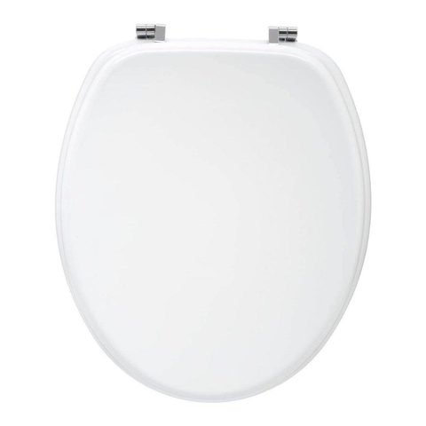 5Five Abattant WC coloris blanc à fermeture standard, Colors