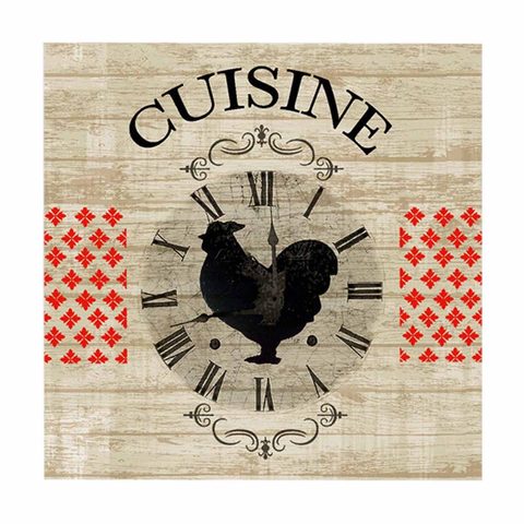 Homea Lot de 20 Serviettes en Papier Cuisine 33x33cm