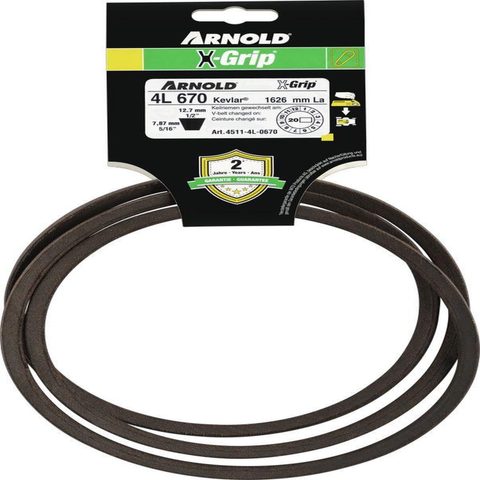 Arnold Courroie trapézoïdale x-grip v de type 4l670