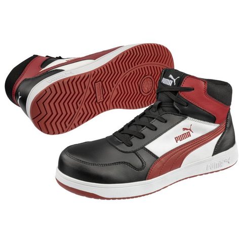 Puma Chaussure de sécurité Frontcourt noir blanc rouge S3L P 38 630050201000038