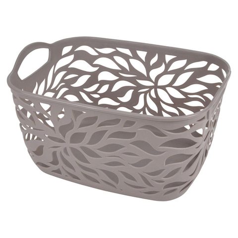 Homea Panière à Linge Motif Végétal 7,5L