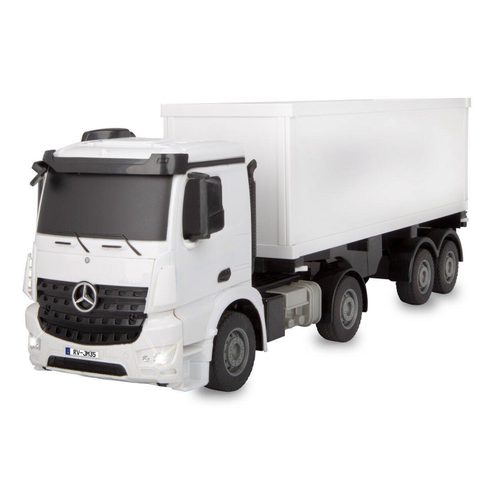 Jamara Camion porte-conteneur Mercedes-Benz « Arocs », sous licence officielle