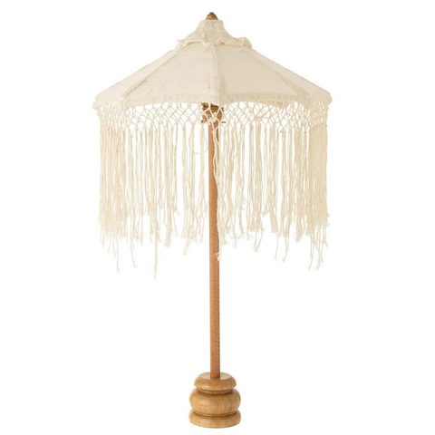 J-line Parasol Déco Franges Tumanggal 84cm