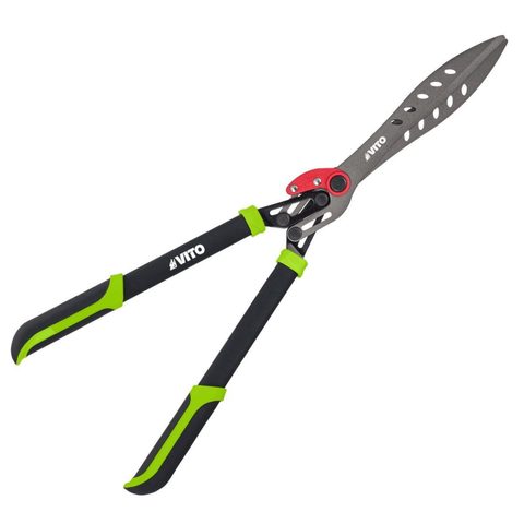 Vito Cisaille de jardin avec levier Démultiplicateur Lame 27.5cm – Sécateur Jardin Coupe Arbustes, Haies, Branches