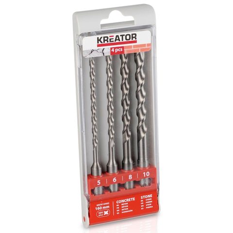 Kreator C de 4 forets à béton SDS+ 160mm