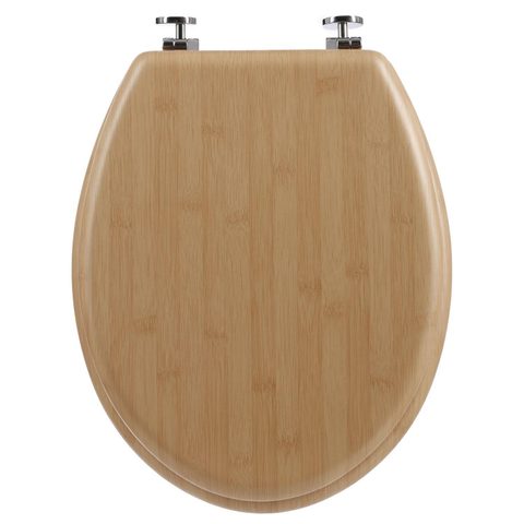 5Five Abattant WC effet bambou à fermeture standard