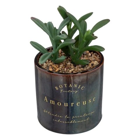 Atmosphera Plante Artificielle en Pot Déco Bota 14cm