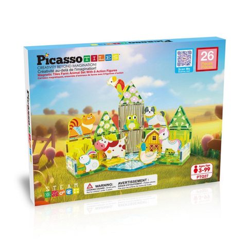 Tactic Set Magnetique Ferme 18 pcs - PicassoTiles