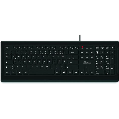 Mediarange MROS101-FR clavier maison/bureau USB AZERTY Français