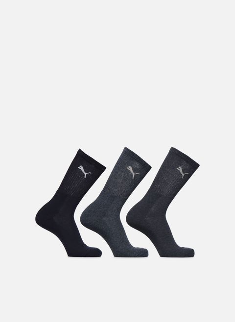 Puma Socks Chaussettes et collants SPORT CREW - LOT DE 3 pour Bleu pour femme