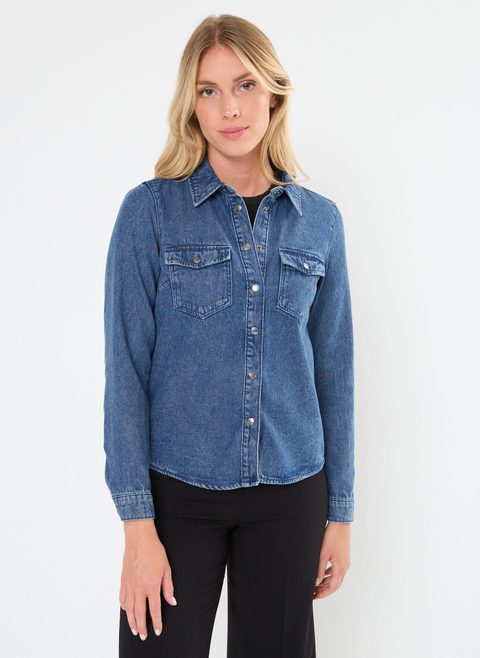 Vero Moda VMJENNIE LS DENIM SHIRT MIX NOOS pour femme