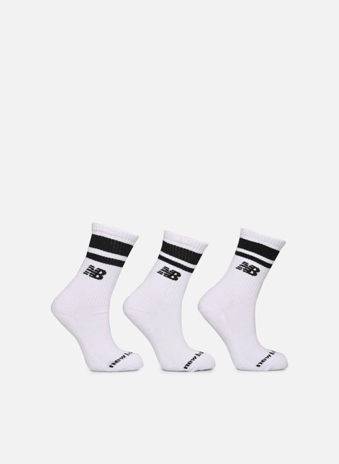 New Balance Everyday Stripe Midcalf 3 Pack pour femme