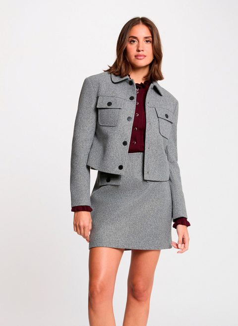 Morgan Vêtements 261-VALMON Gris pour femme