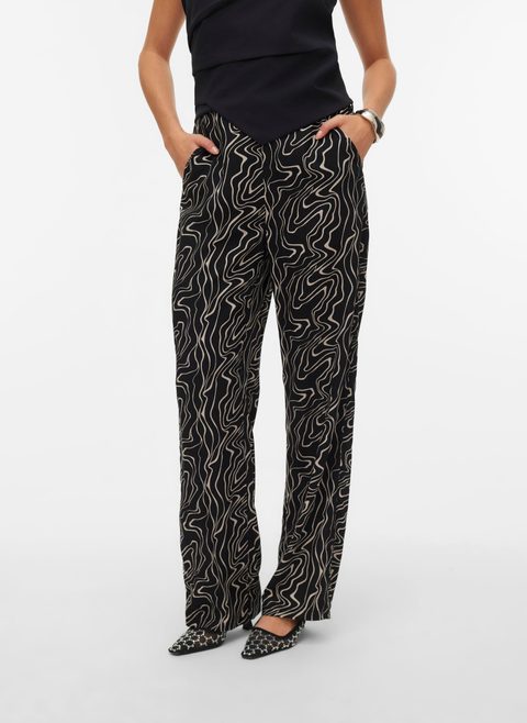 Vero Moda Vmeasy Joy Hw Wide Pants Wvn Ga pour femme
