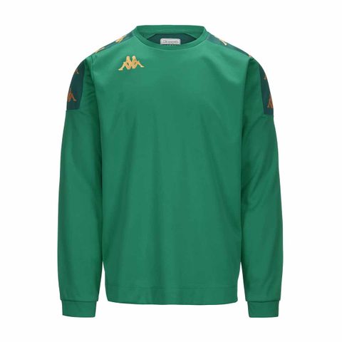 Kappa Sweatshirt Gaverno Vert pour garçon
