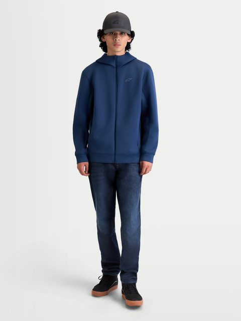 Alpinestars Sweat À Capuche Cypher Steel Blue, Taille: M