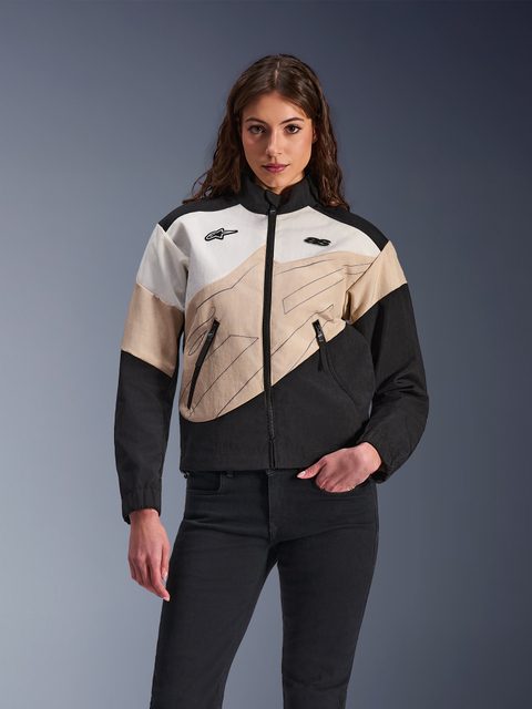 Alpinestars Stella Moshell Veste textile moto pour dames Brown pour femme