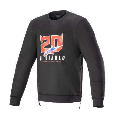 Alpinestars FQ20 Legit Crew Fleece Pull de moto