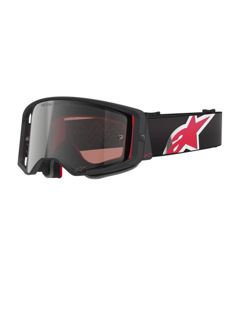 Alpinestars Masque Supertech Corp Absolute Vision Black Red Mirror Silver, Taille: One Size pour homme