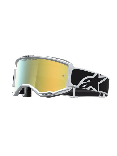 Alpinestars Masque Vision 5 Rora Black White Mirror Gold, Taille: One Size pour homme