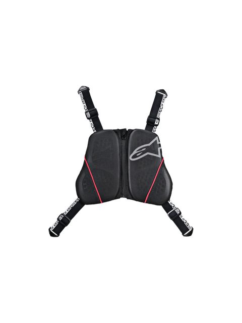 Alpinestars Protection De Poitrine Nucleon Kr-C Black White Red, Taille: XS/S