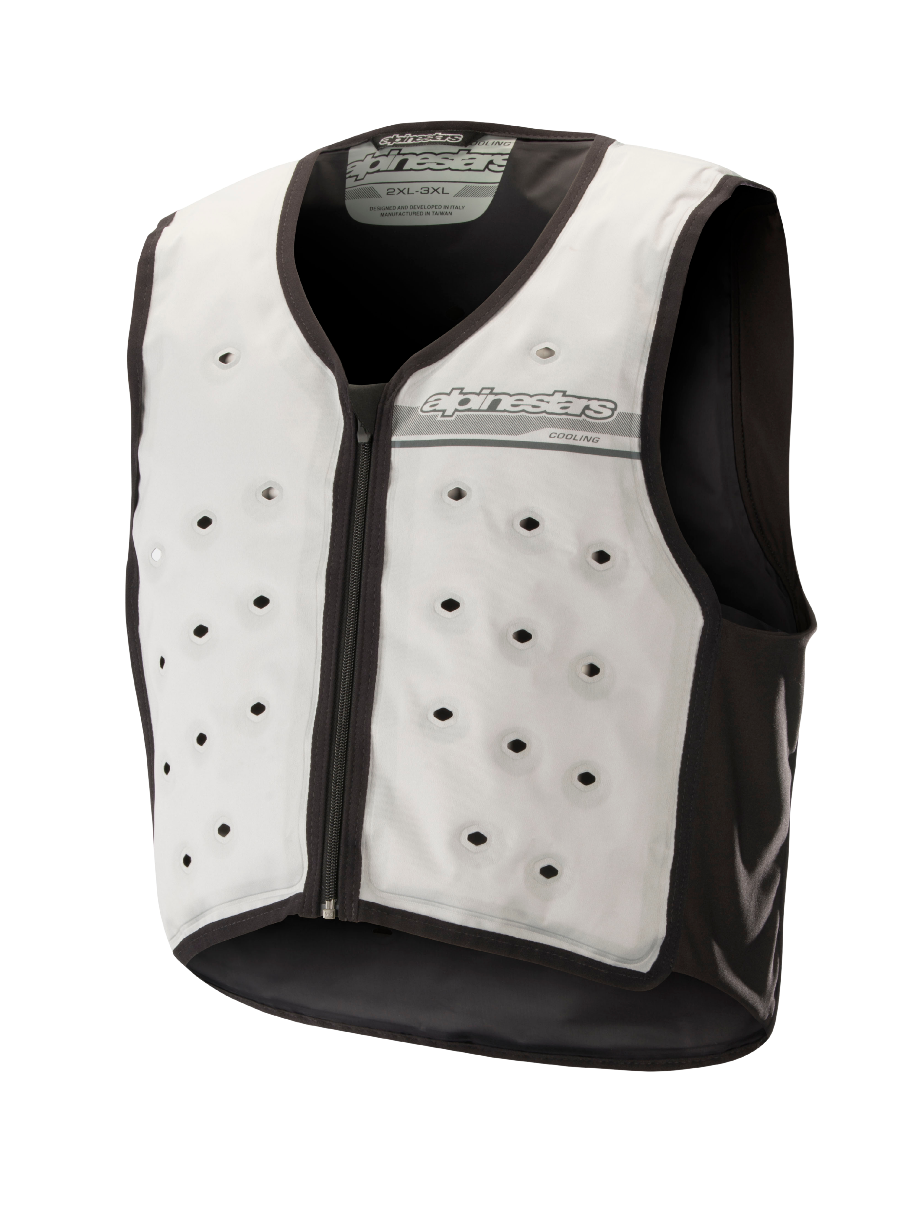 Alpinestars Gilet Refroidissant Light Gray Dark Gray, Taille: L/XL