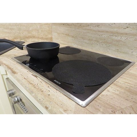 Nostik Protège plaque en plastique, lot de 4, induction uniquement