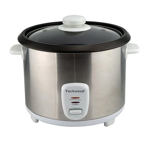 Techwood Cuiseur à riz multifonction en inox 1,8 L TCR-186
