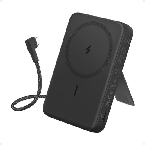 Anker Power Bank Magnétique - Zolo - 10000mAh - Recharge Rapide 30W - Support Ajustable