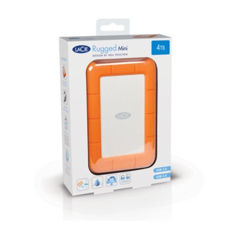 Lacie Rugged Mini disque dur externe 2 To 5400 tr/min Micro-USB B 3.2 Gen 1 (3.1 Gen 1)