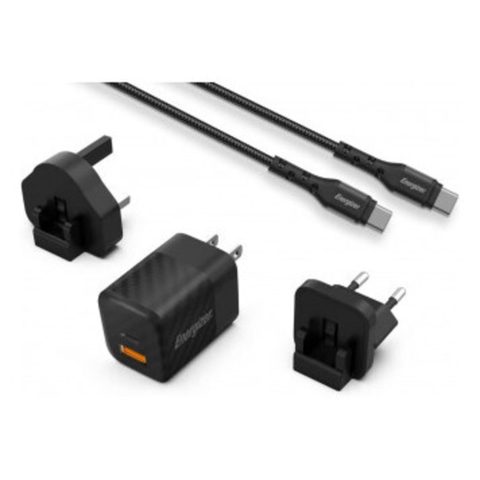 Magneticland Chargeur mural international ENERGIZER 38W câble USB-C