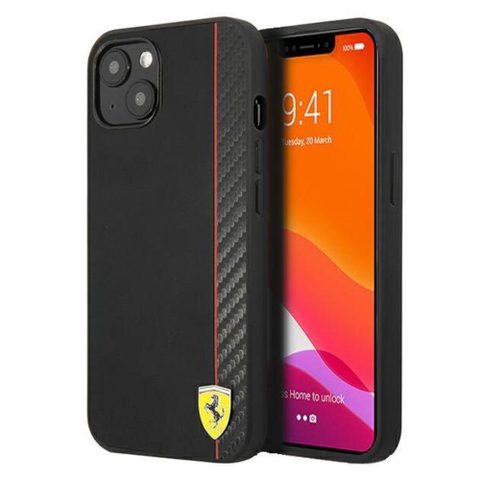 Ferrari On Track Carbon Stripe iPhone 13 Mini